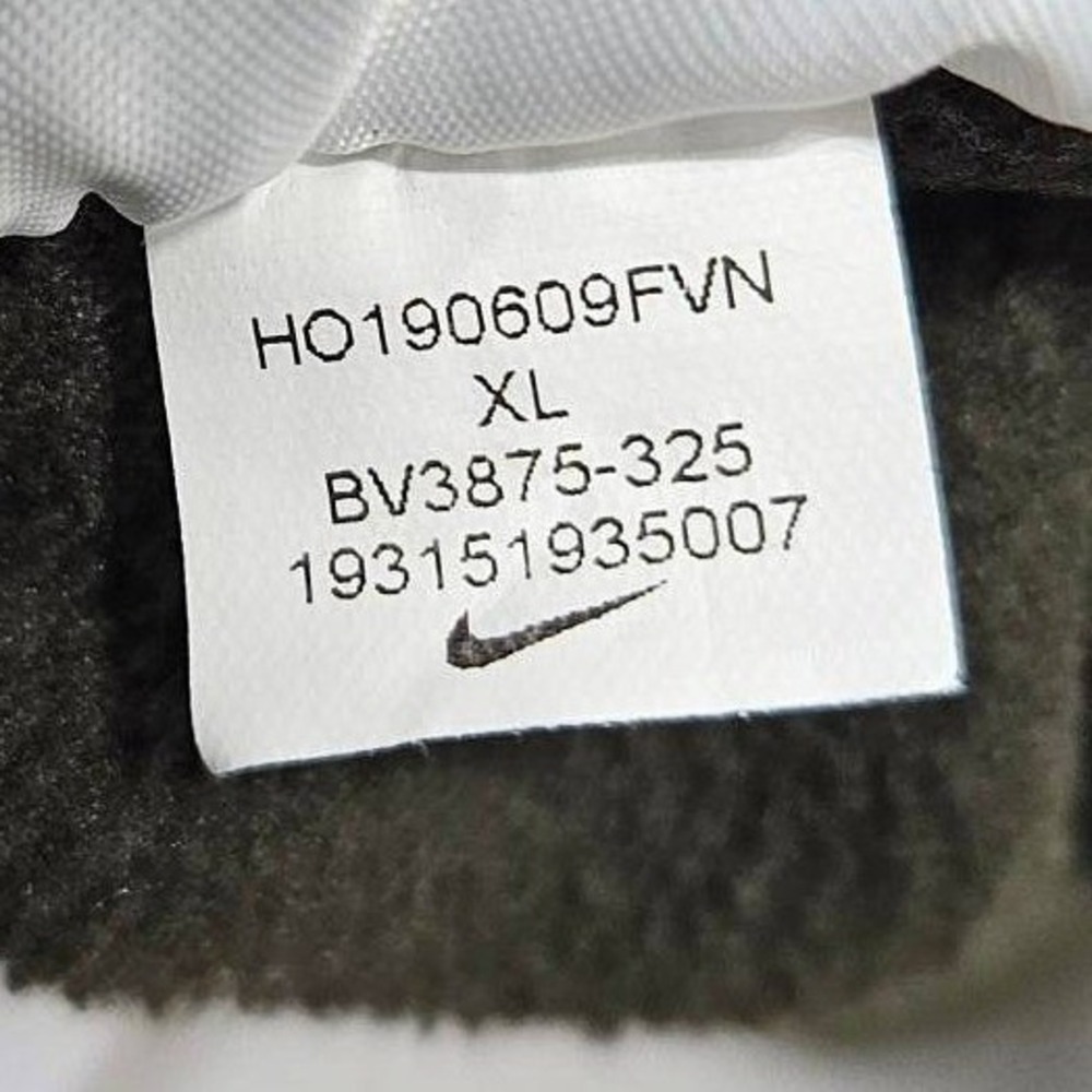 Nike Dri-FIT Mens XL‎ Hoodie Olive Green Black Graphic Pullover BV3875-325 - Picture 5 of 6